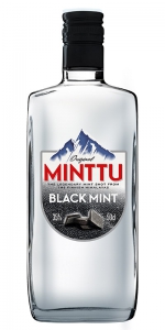 Minttu Black Mint Minz-Lakritz-Schnaps, 0,5 l, 35%